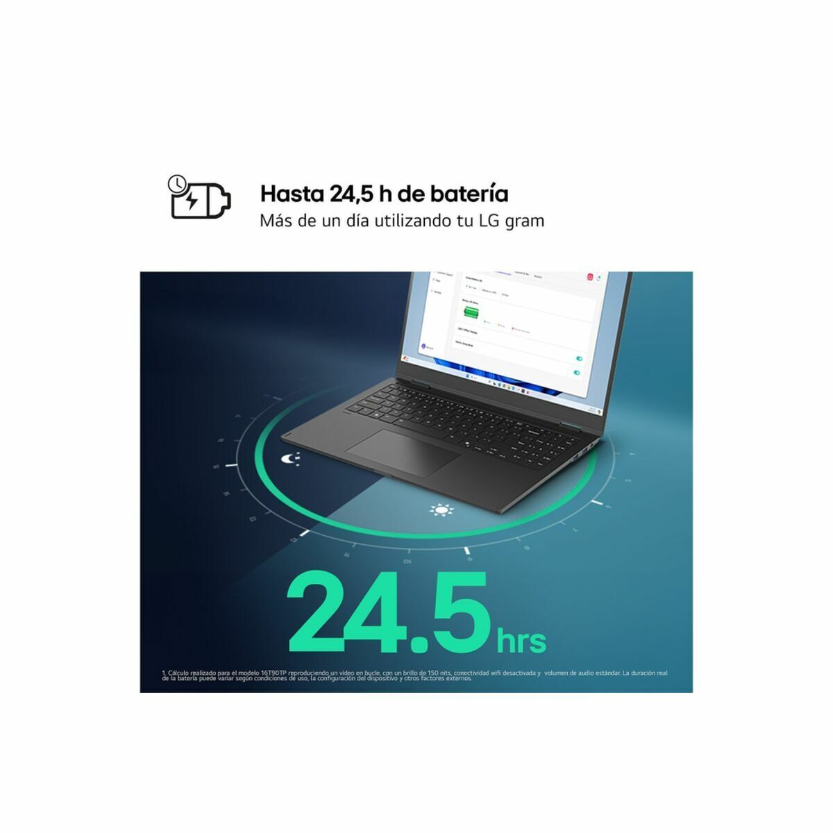 Laptop LG 14Z90RU-G.AA55B Qwerty Spaniolă 14" i5-1334U 16 GB RAM 512 GB SSD