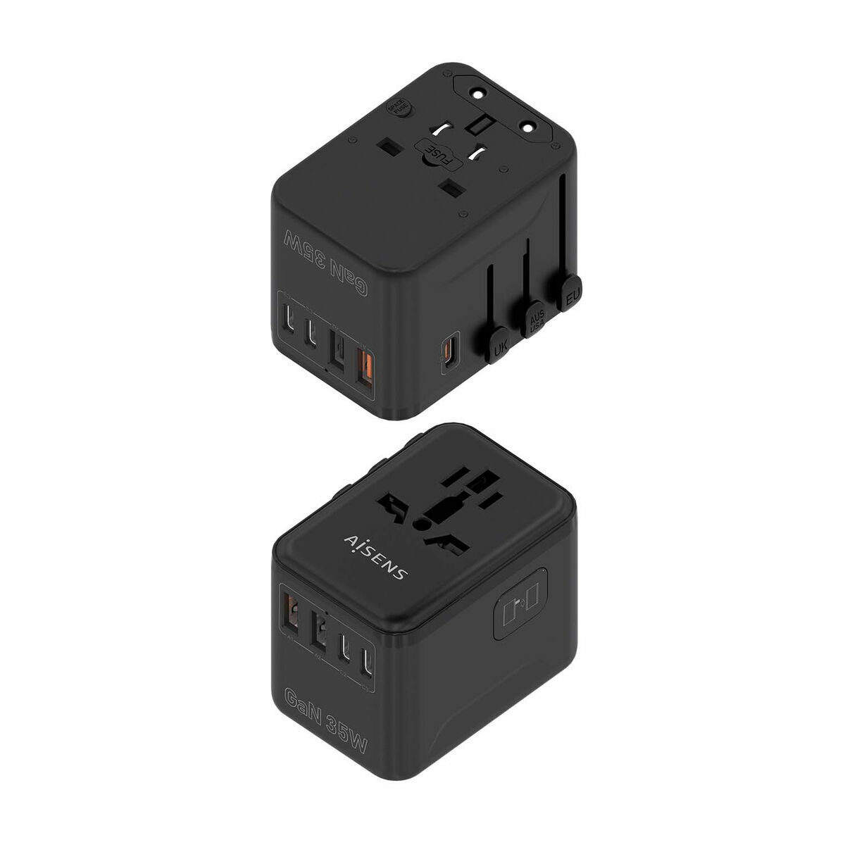 Încărcător de Perete Aisens ASPS-2A3C09-BK Negru
