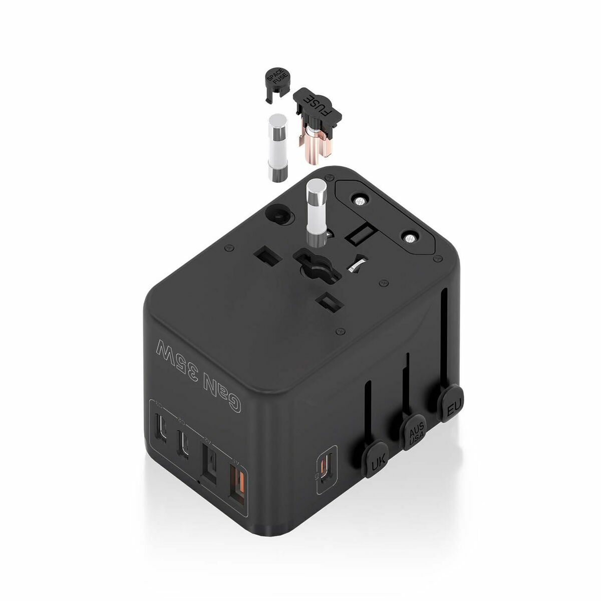 Încărcător de Perete Aisens ASPS-2A3C09-BK Negru