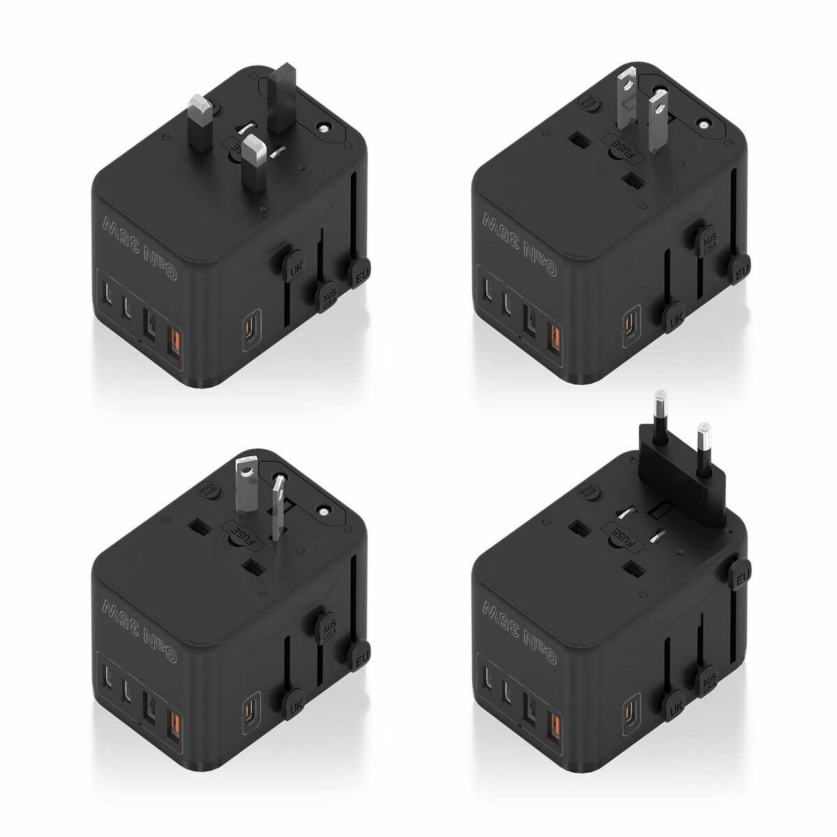 Încărcător de Perete Aisens ASPS-2A3C09-BK Negru