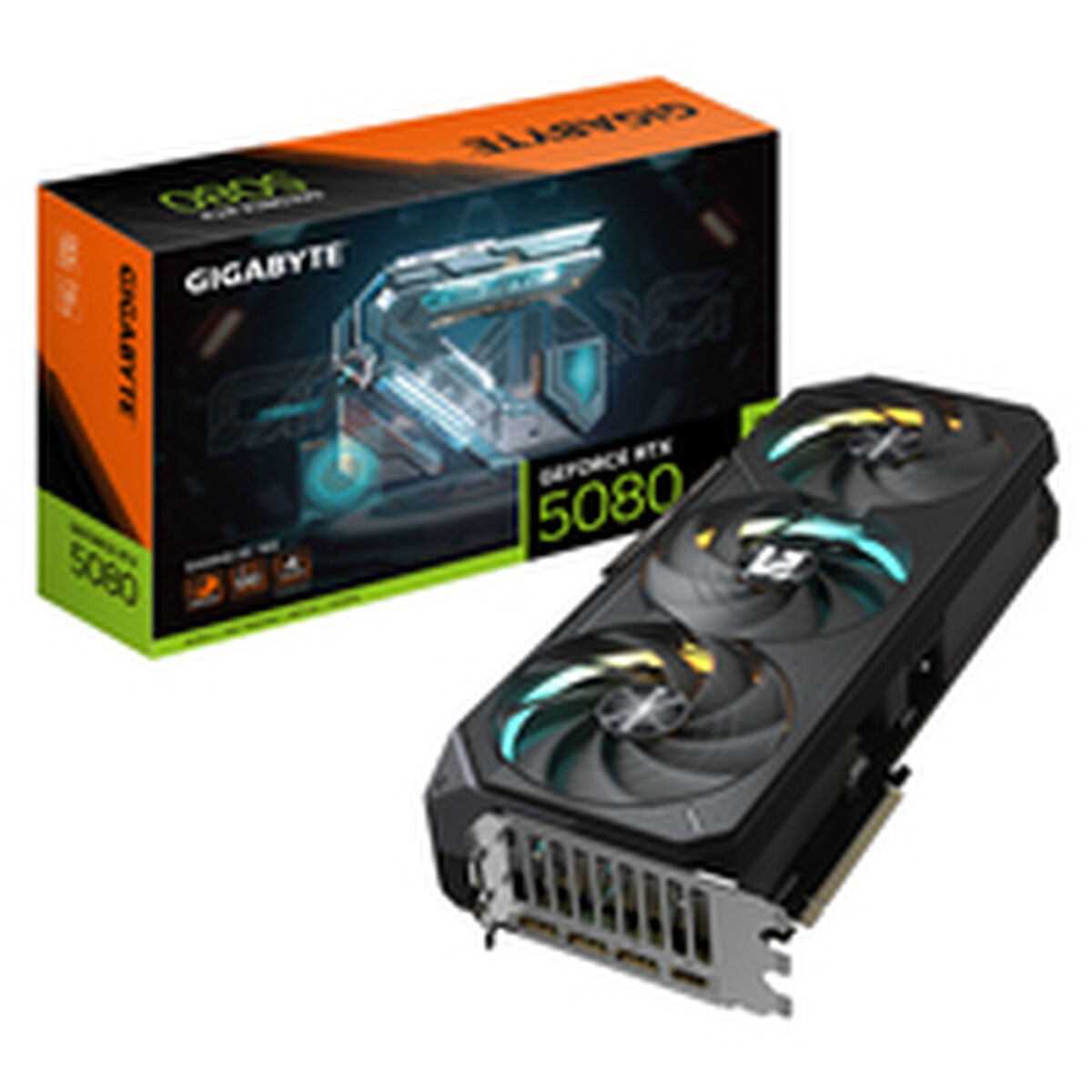Placă Grafică Gigabyte GeForce RTX 5080 GAMING OC 16G GEFORCE RTX 5080 16 GB GDDR6 GDDR7