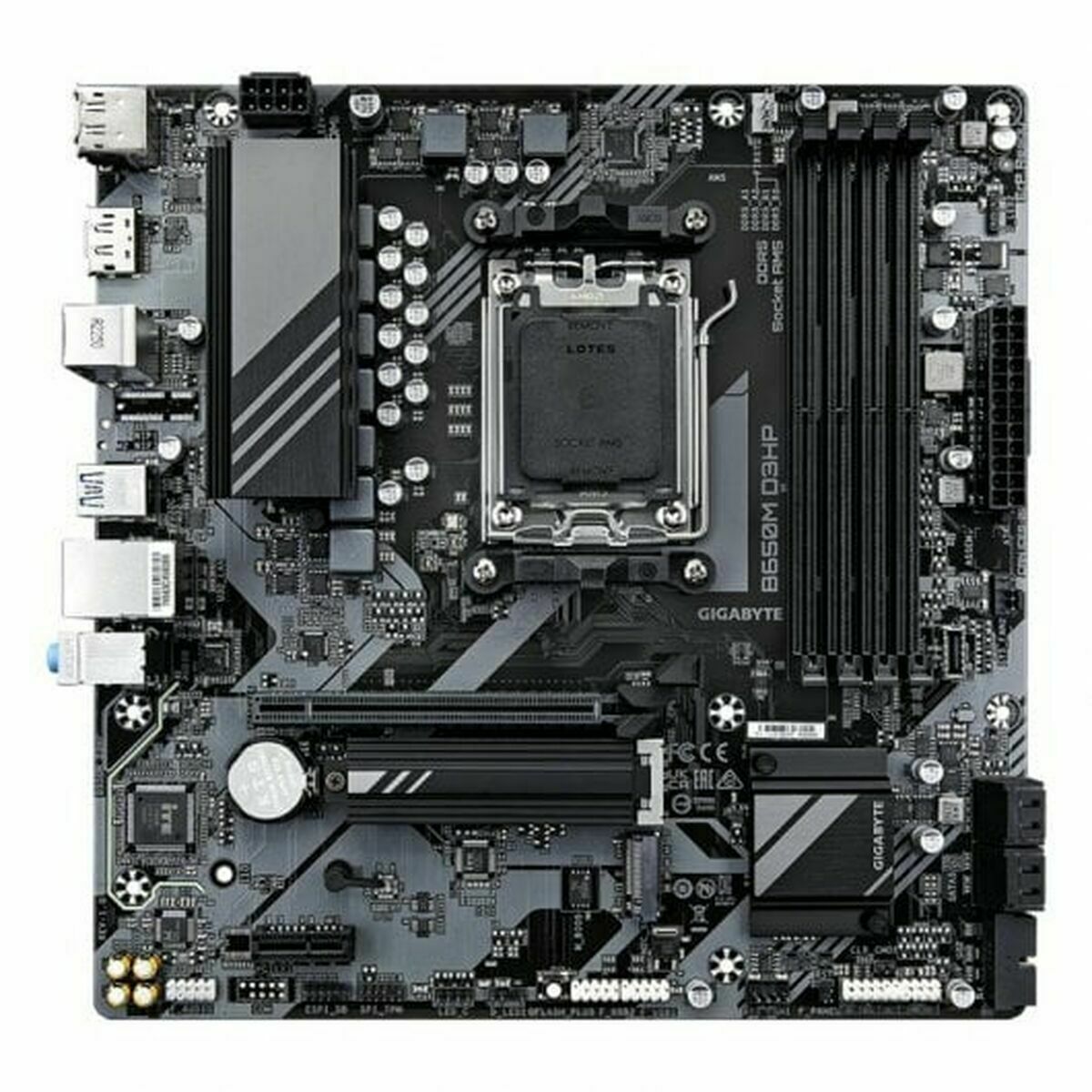 Placă de Bază Gigabyte B650M D3HP AM5 ATX AMD B650 AMD AM5