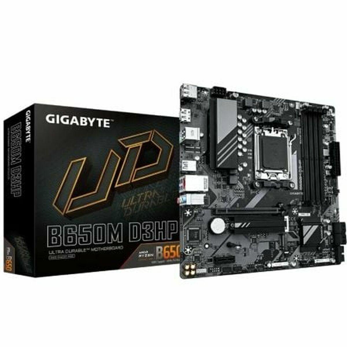 Placă de Bază Gigabyte B650M D3HP AM5 ATX AMD B650 AMD AM5