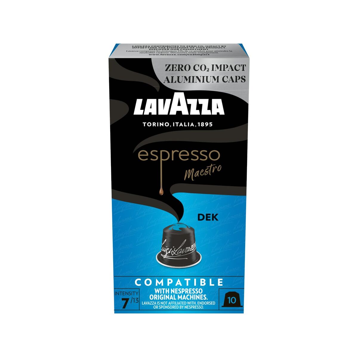 Capsule de cafea Lavazza Espresso Decaf Descafeinado (10 Unități)