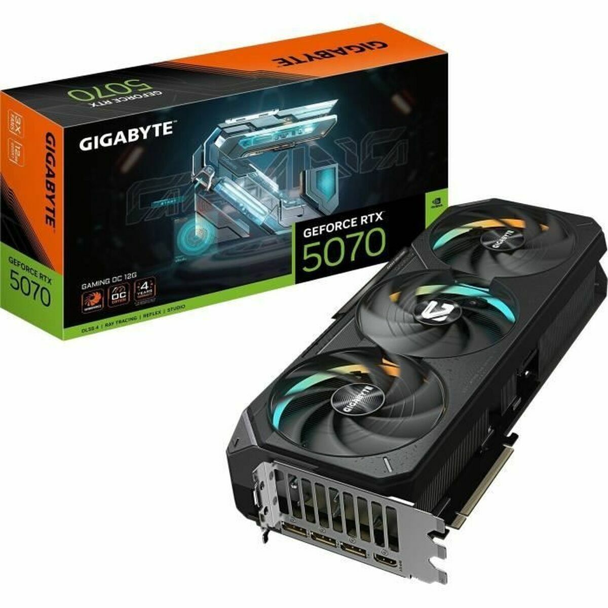 Placă Grafică Gigabyte GeForce RTX 5070 Ti GAMING OC 16G nvidia geforce rtx 5070 ti 16 GB GDDR7