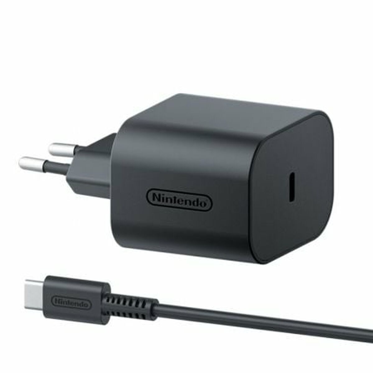 Cablu USB Nintendo CARGA N-SWITCH 2 Negru 1,5 m