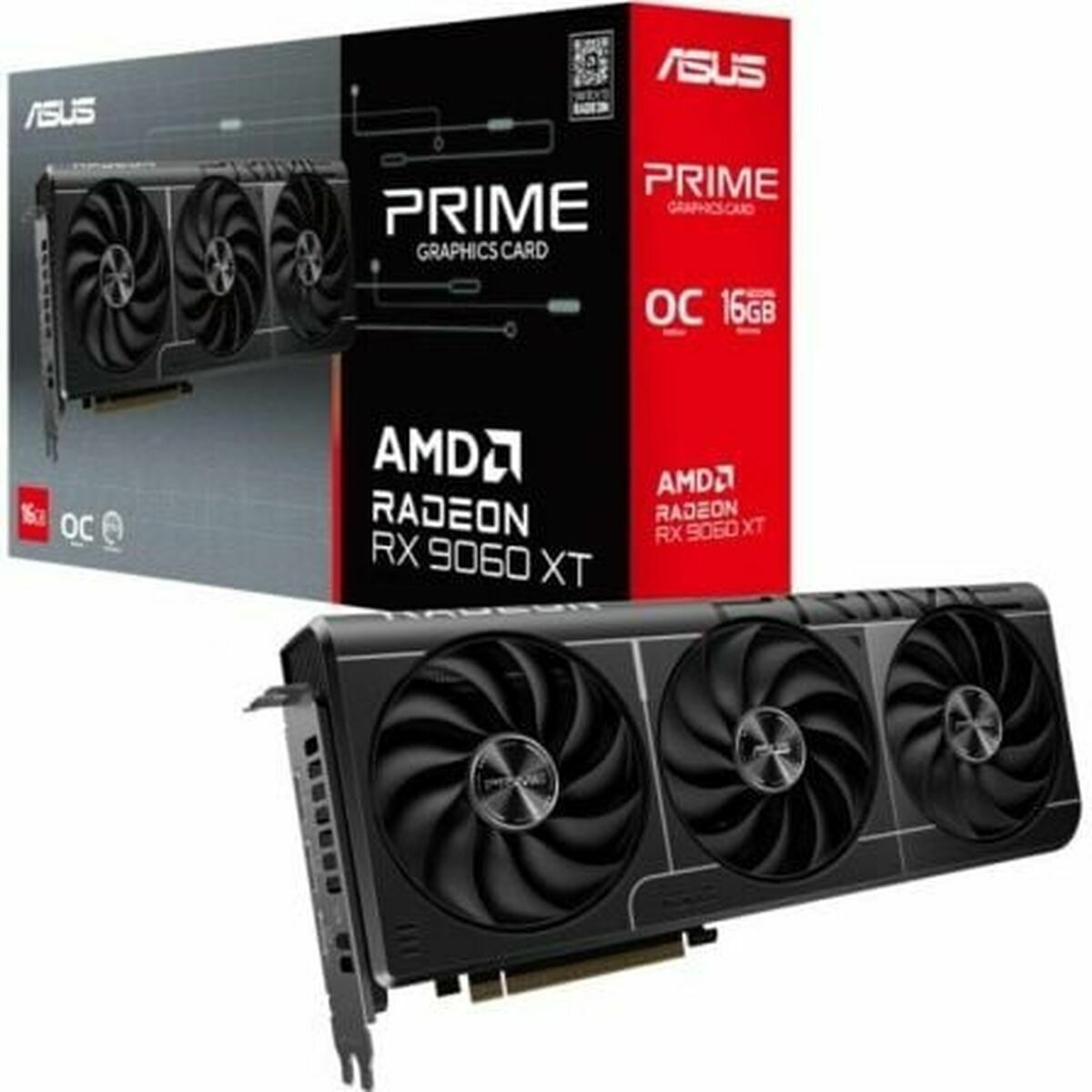 Placă Grafică Asus 90YV0LF1-M0NA00 RADEON RX 9060 XT 16 GB GDDR6