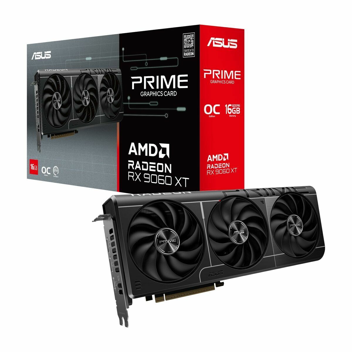 Placă Grafică Asus 90YV0LF1-M0NA00 RADEON RX 9060 XT 16 GB GDDR6