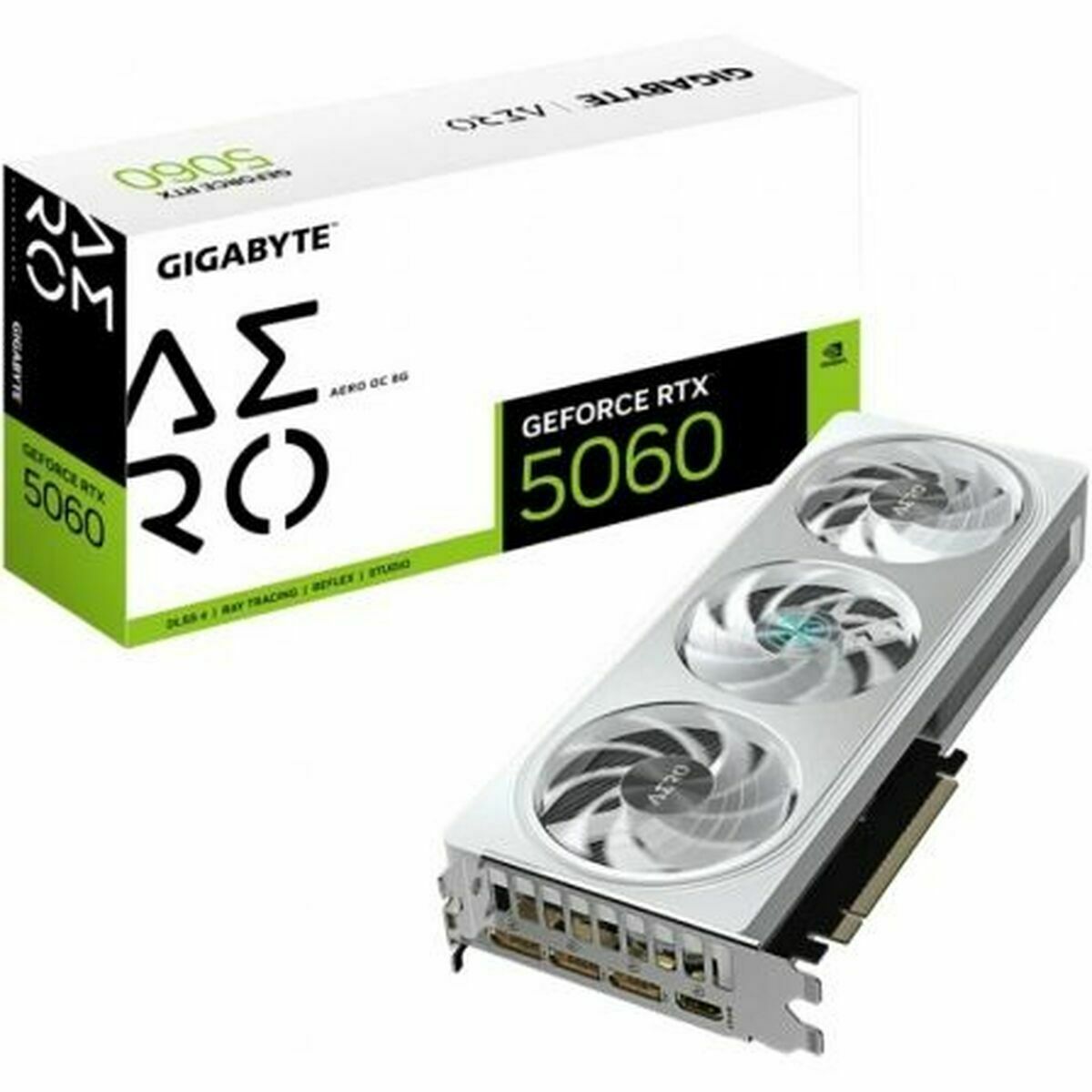 Placă Grafică Gigabyte GV-N5060AERO OC-8GD GEFORCE RTX 5060 8 GB GDDR7
