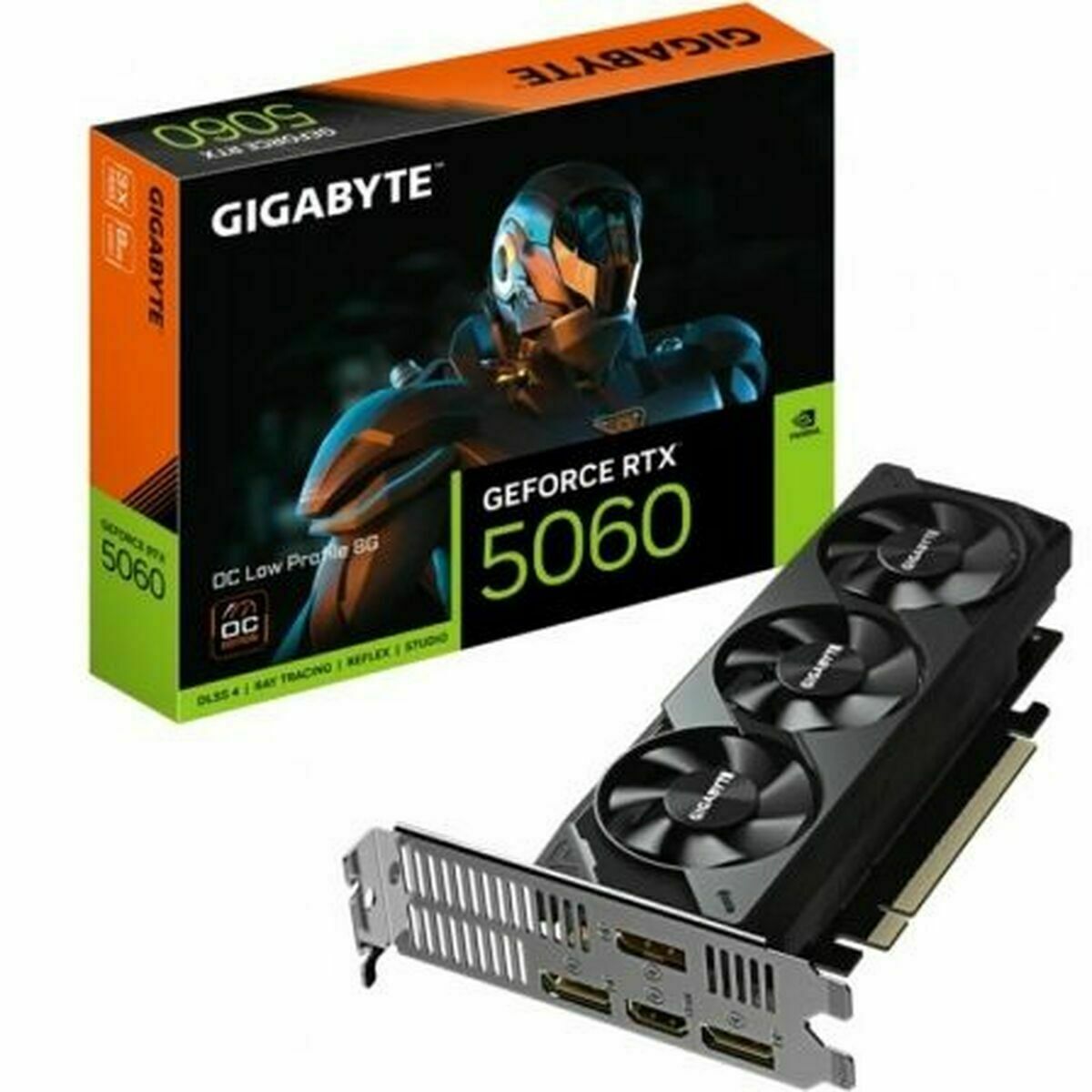 Placă Grafică Gigabyte GeForce RTX 5060 OC Low Profile 8G GEFORCE RTX 5060 8 GB GDDR7