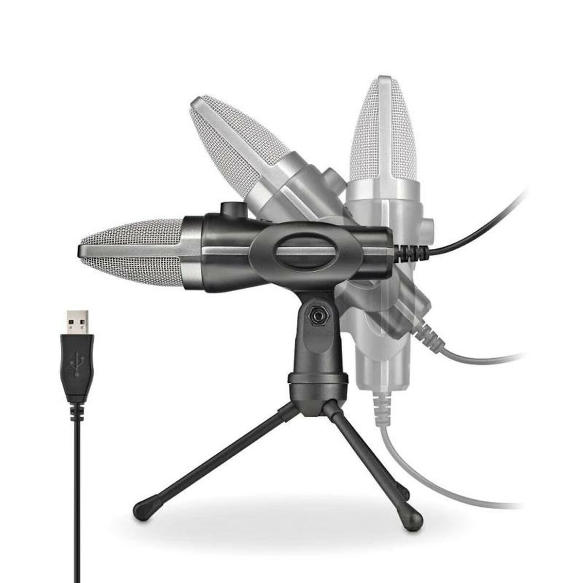 Microfon NGS MS120USB Negru