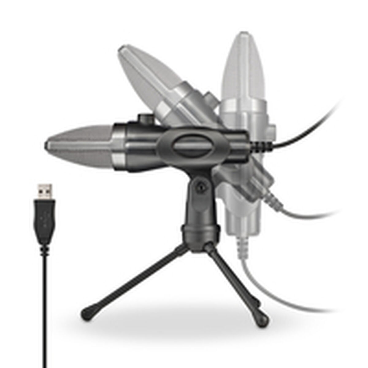 Microfon NGS MS120USB Negru