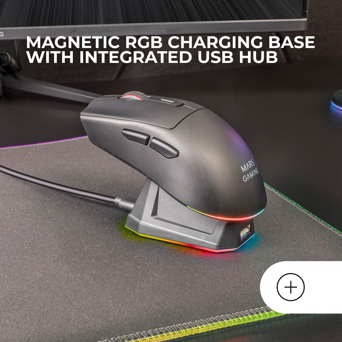Mouse Gaming Mars Gaming MMT3 Negru