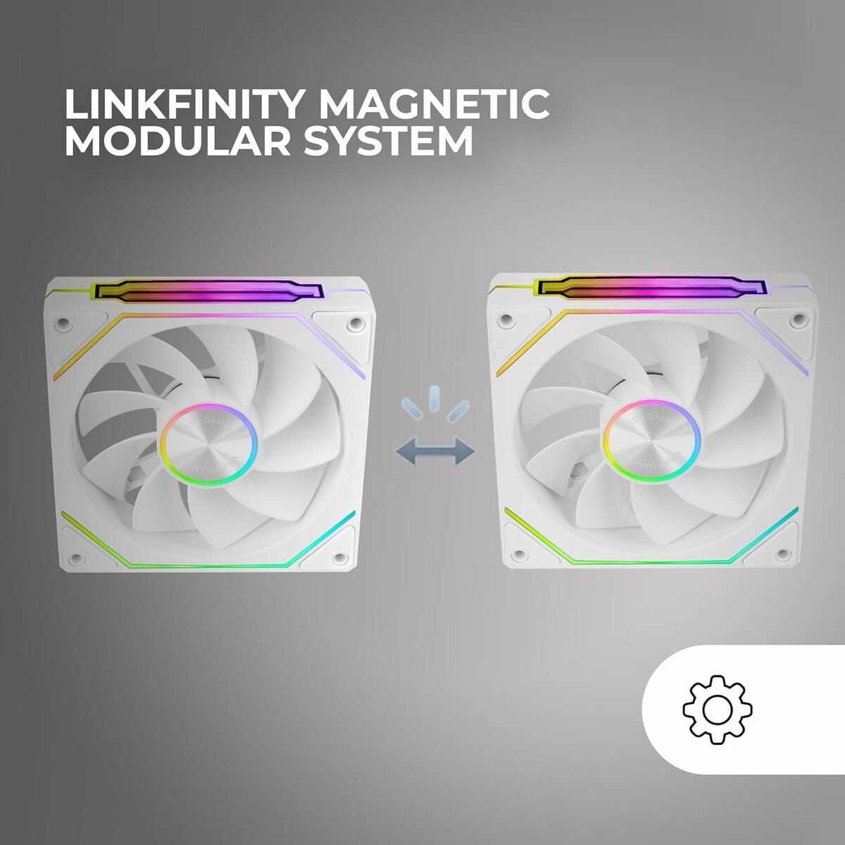 Ventilator CPU Mars Gaming MF-LINKFINITYKIT2R Ø 12 cm