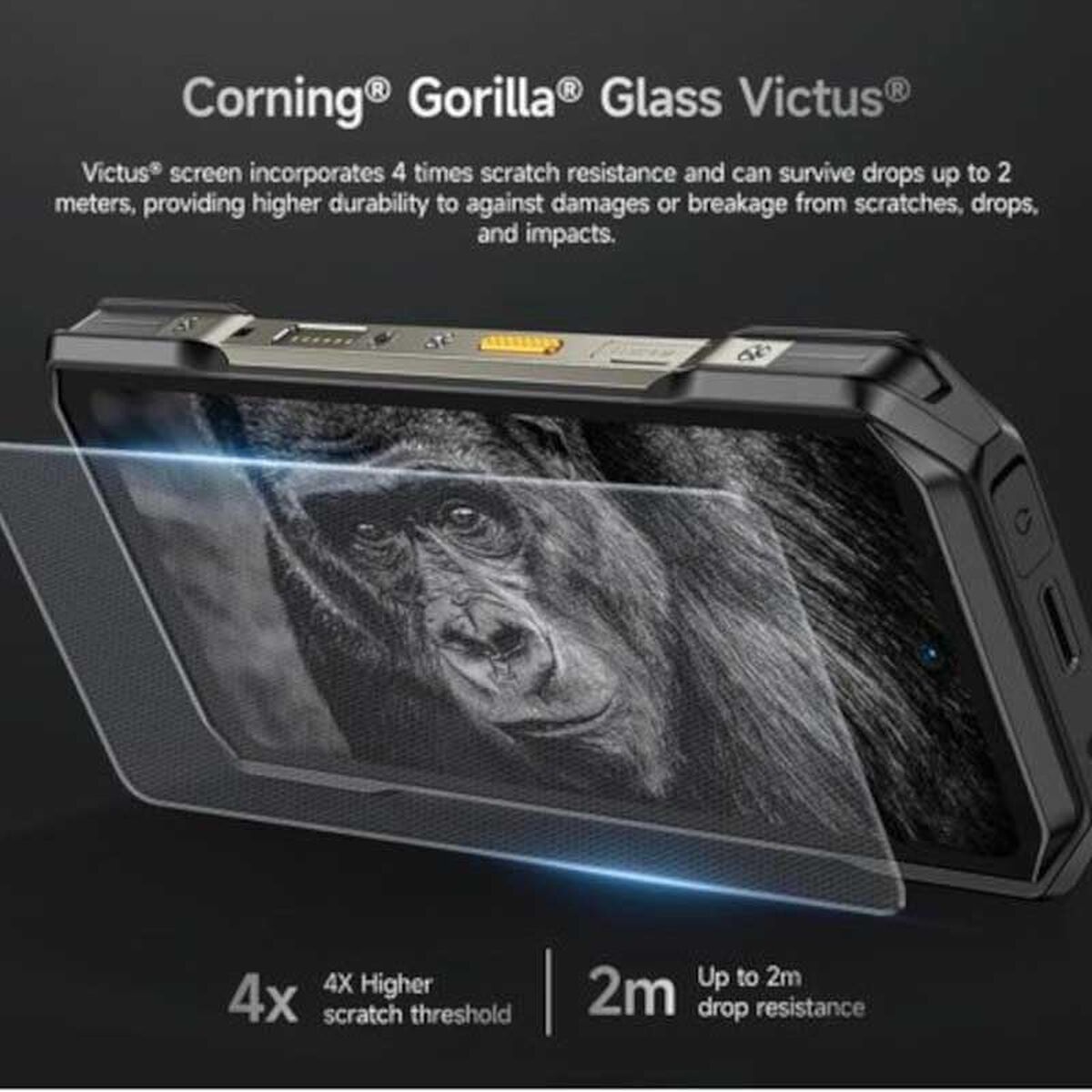 Smartphone Ulefone ARMOR 27 PRO 6,78" 12 GB RAM 256 GB Negru