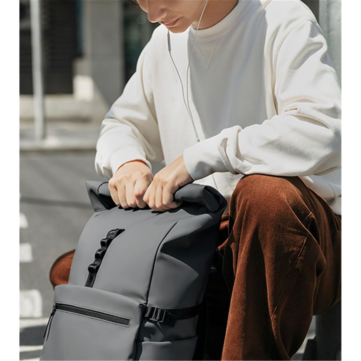 Rucsac pentru Laptop Xiaomi BHR9055GL Gri 23 L