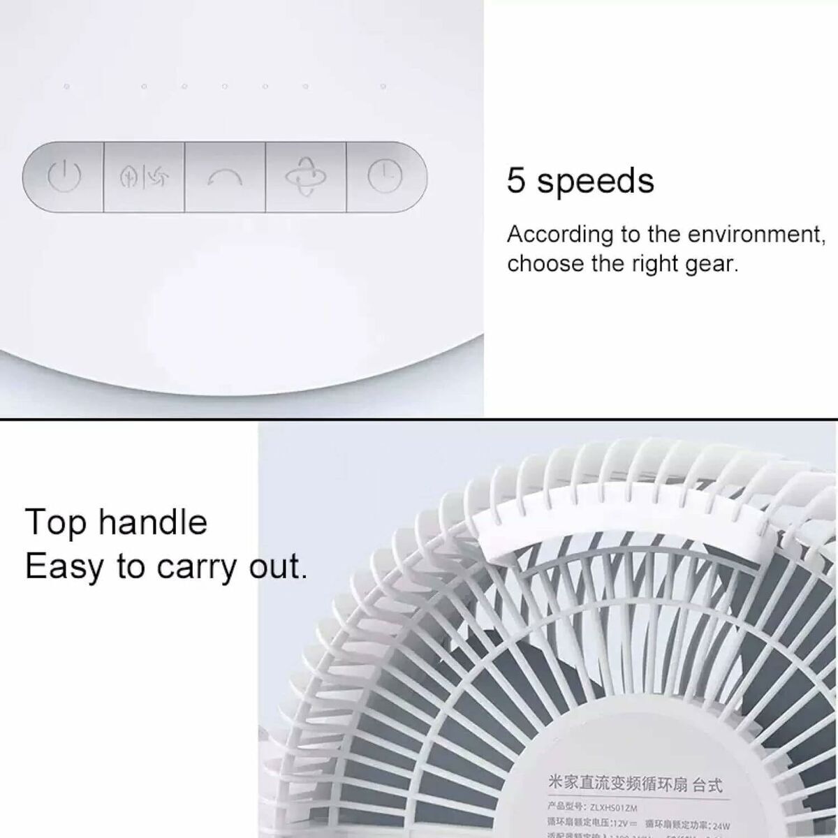 Ventilator Unitate Xiaomi BHR9872EU Alb