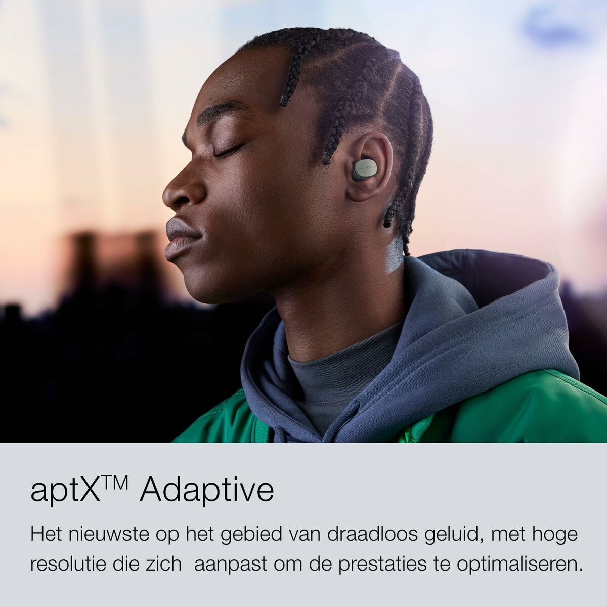 Căști Bowers & Wilkins Pi6 Verde
