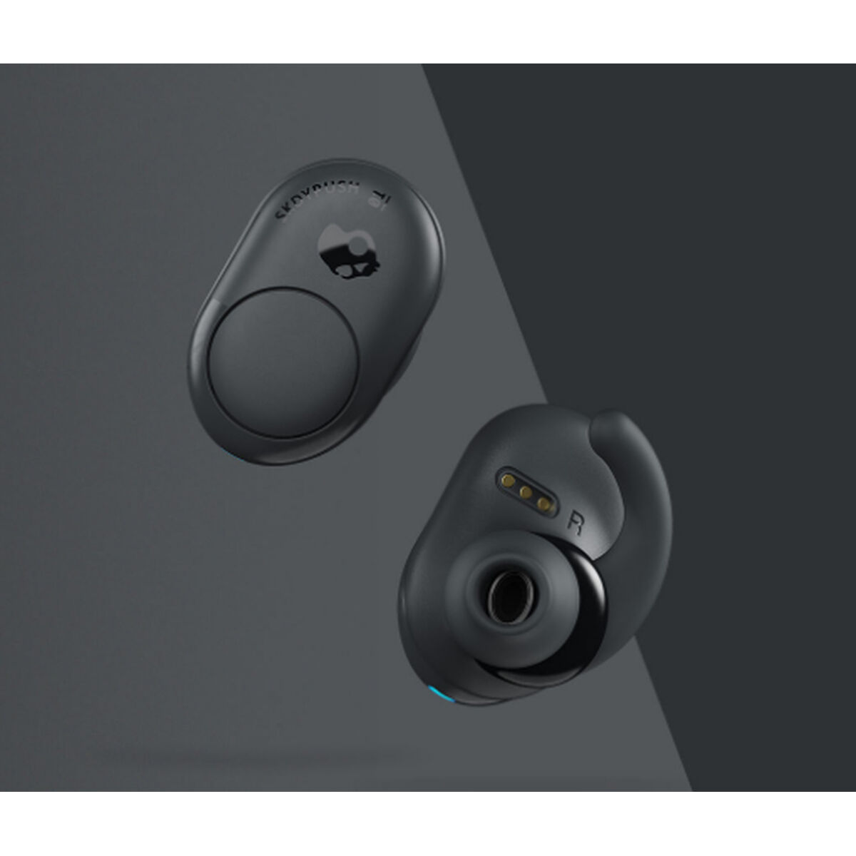 Căști fără fir cu carcasă de încărcare Skullcandy 414-059-8302 Gri