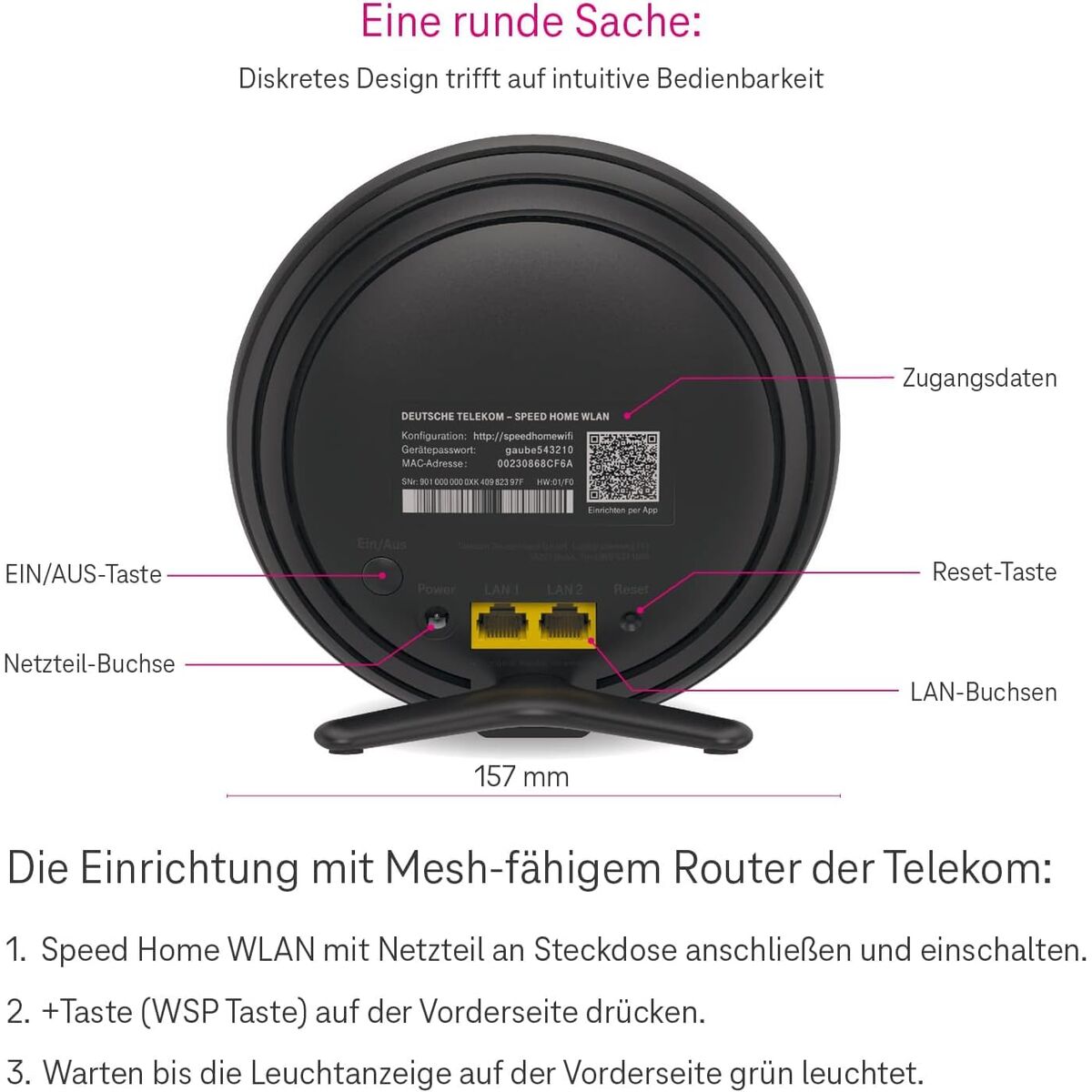 Amplificator Wifi Telekom 40824613