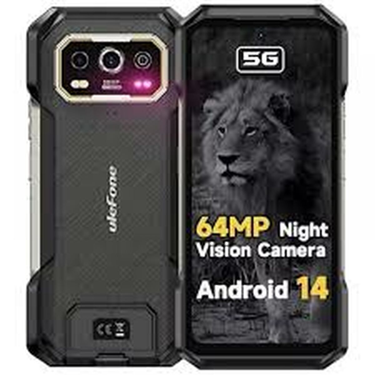 Smartphone Ulefone Armor 27 6,78" MediaTek Helio G99 12 GB RAM 256 GB Negru