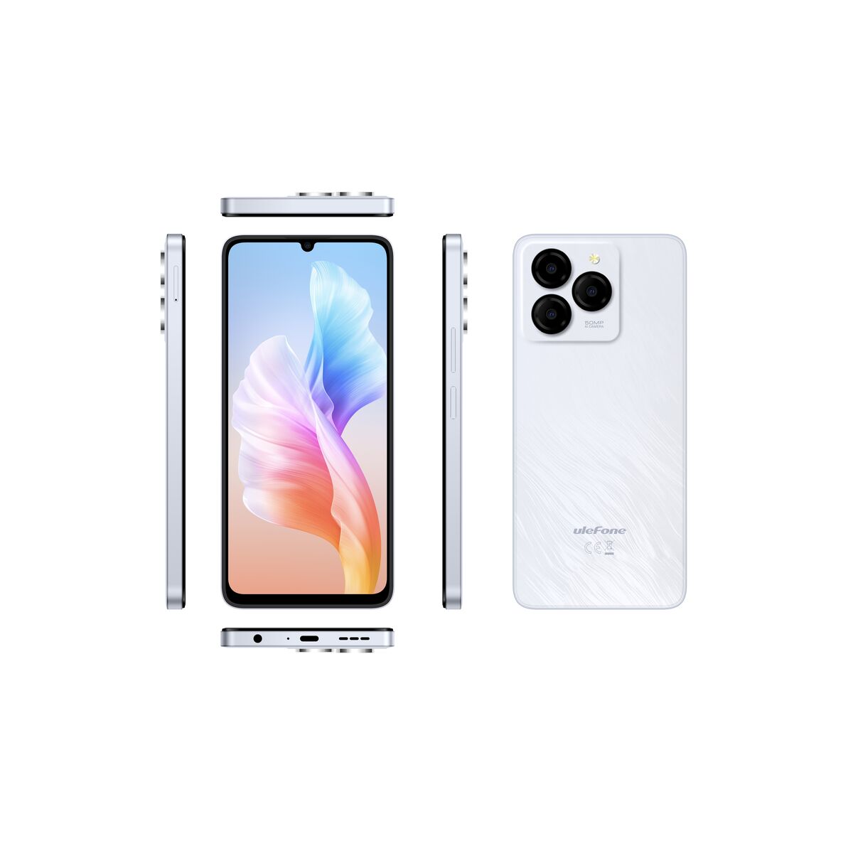 Smartphone Ulefone NOTE 20 PRO 4 GB RAM 128 GB Alb