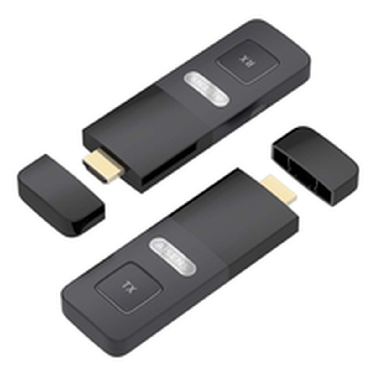 Adaptor HDMI Aisens ASWL-H2K30M001-BK Negru