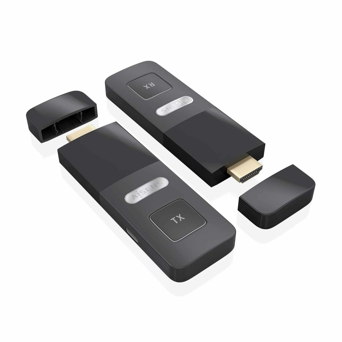 Adaptor HDMI Aisens ASWL-H2K30M001-BK Negru