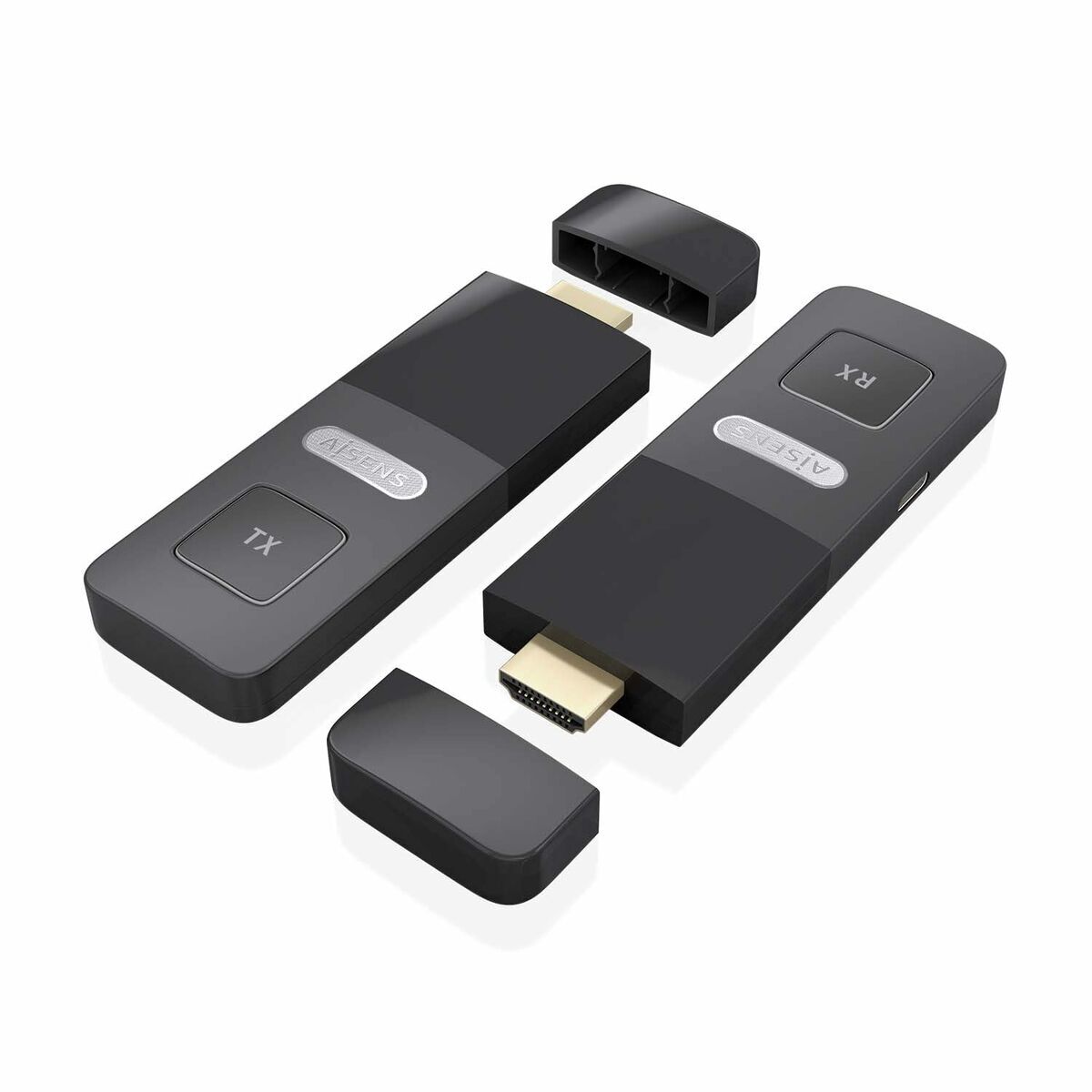 Adaptor HDMI Aisens ASWL-H2K30M001-BK Negru