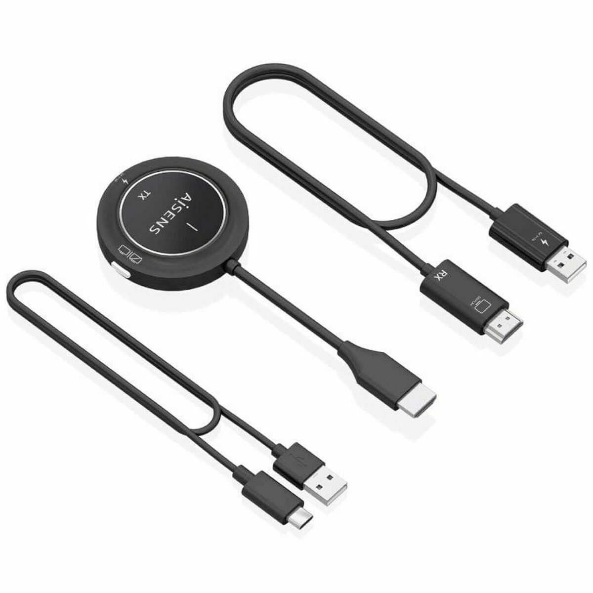 Cablu HDMI Aisens ASWL-H2K30M002-BK Negru