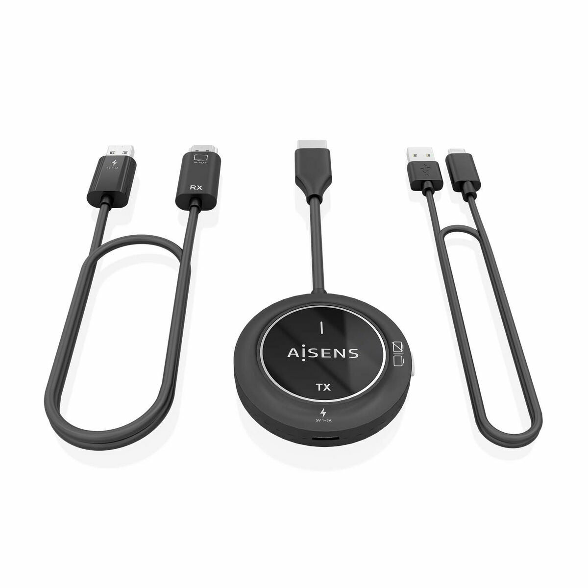 Cablu HDMI Aisens ASWL-H2K30M002-BK Negru