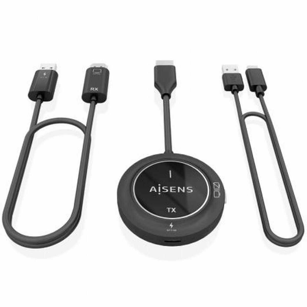 Cablu HDMI Aisens ASWL-H2K30M002-BK Negru