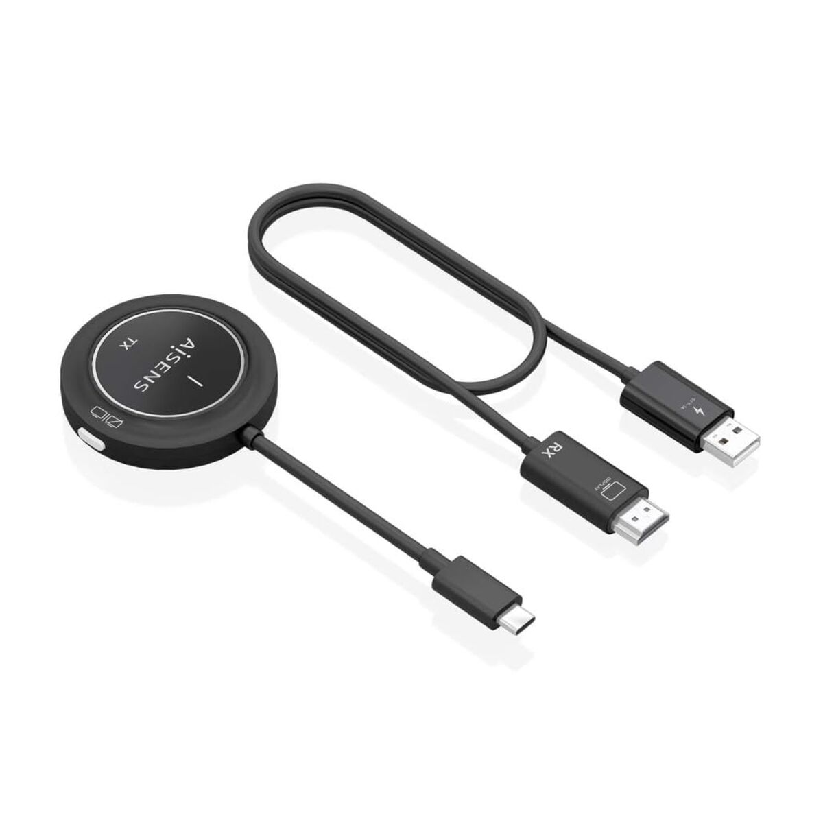 Cablu HDMI Aisens ASWL-H2KC30M003-BK Negru