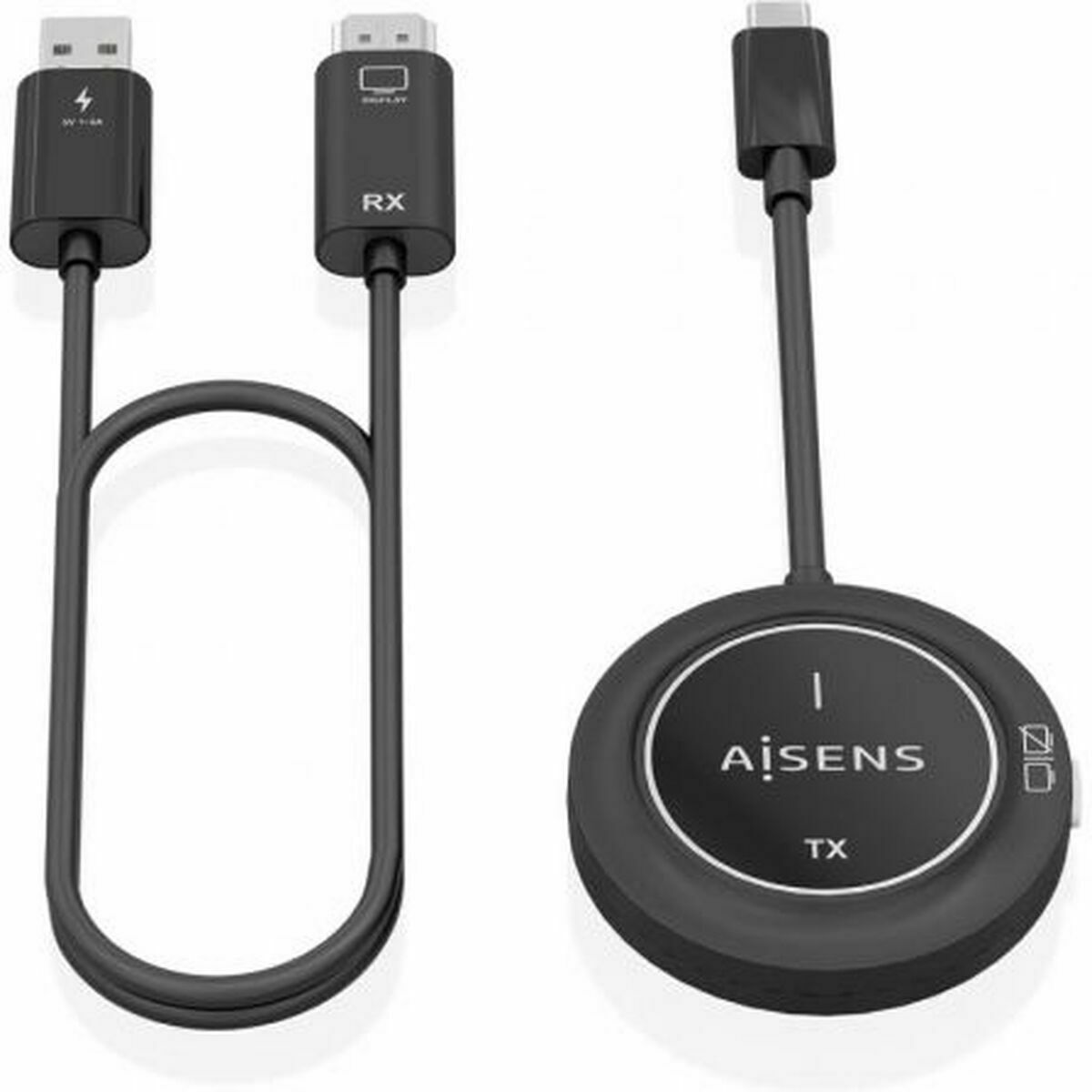 Cablu HDMI Aisens ASWL-H2KC30M003-BK Negru