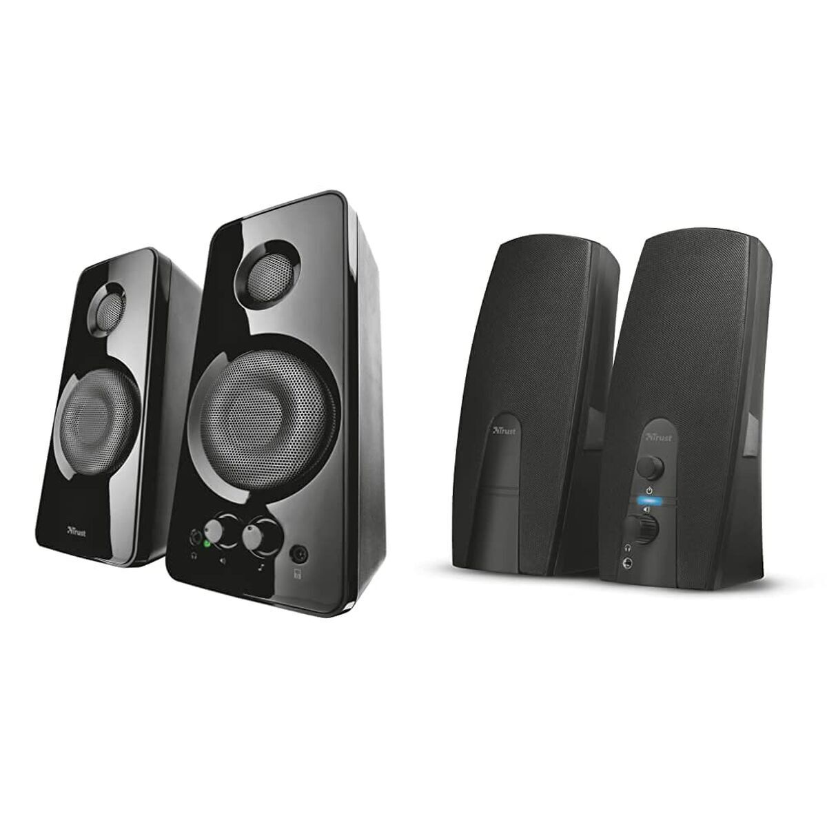 Difuzoare PC Trust Tytan Negru 18 W 4 W 36 W