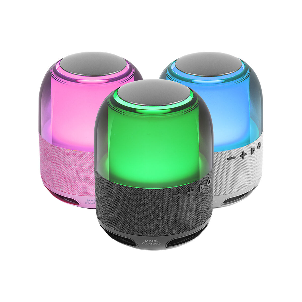 Difuzor Bluetooth Portabil Mars Gaming MSFLOWW Argintiu 15 W 4 W