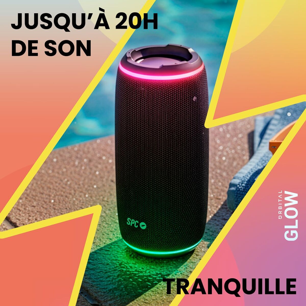 Difuzoare SPC 4435N GLOW Negru