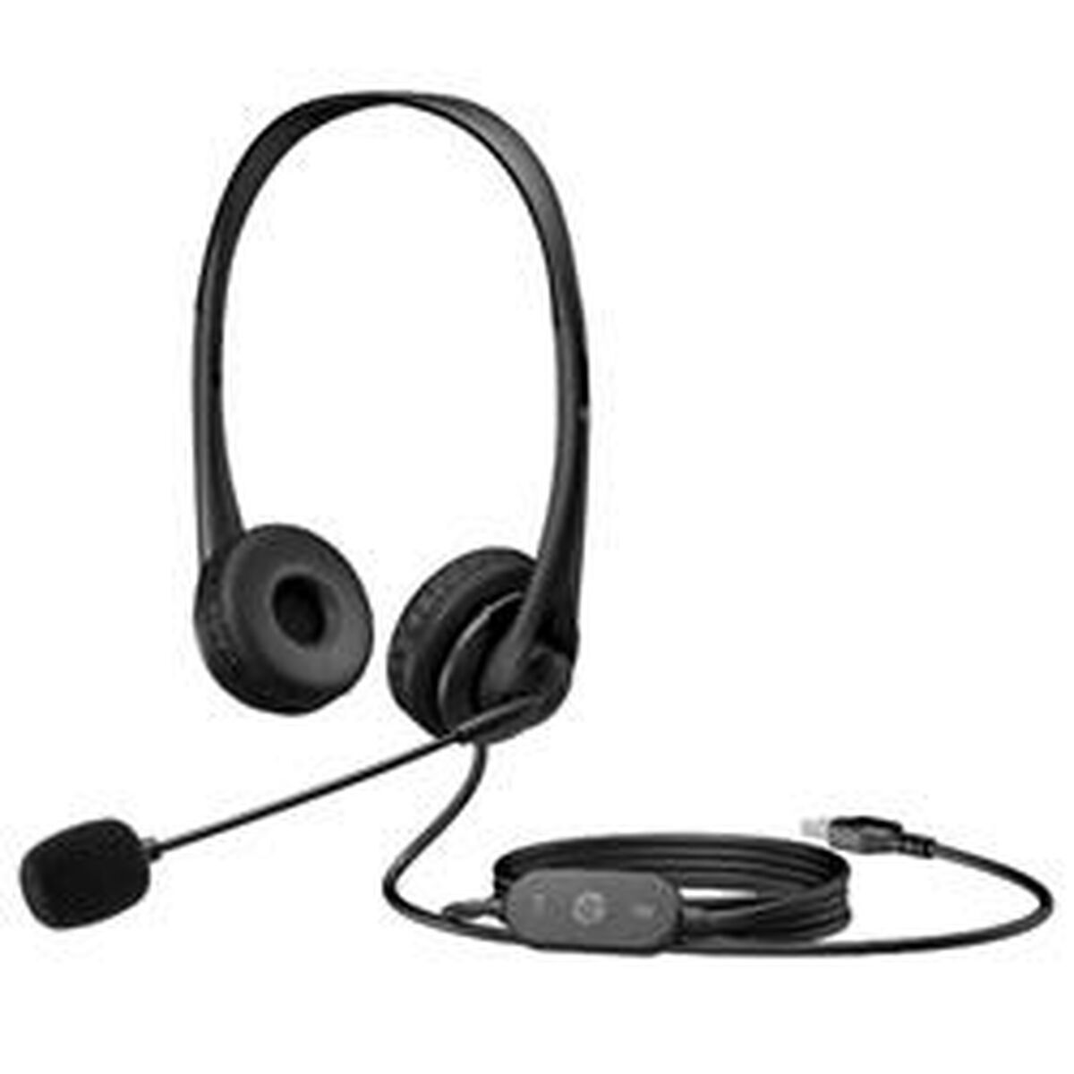 Căști cu Microfon HP Wired USB Headset Negru