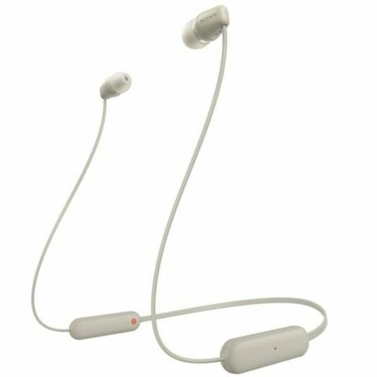 Căști Bluetooth Sony WI-C100 Bej Gri