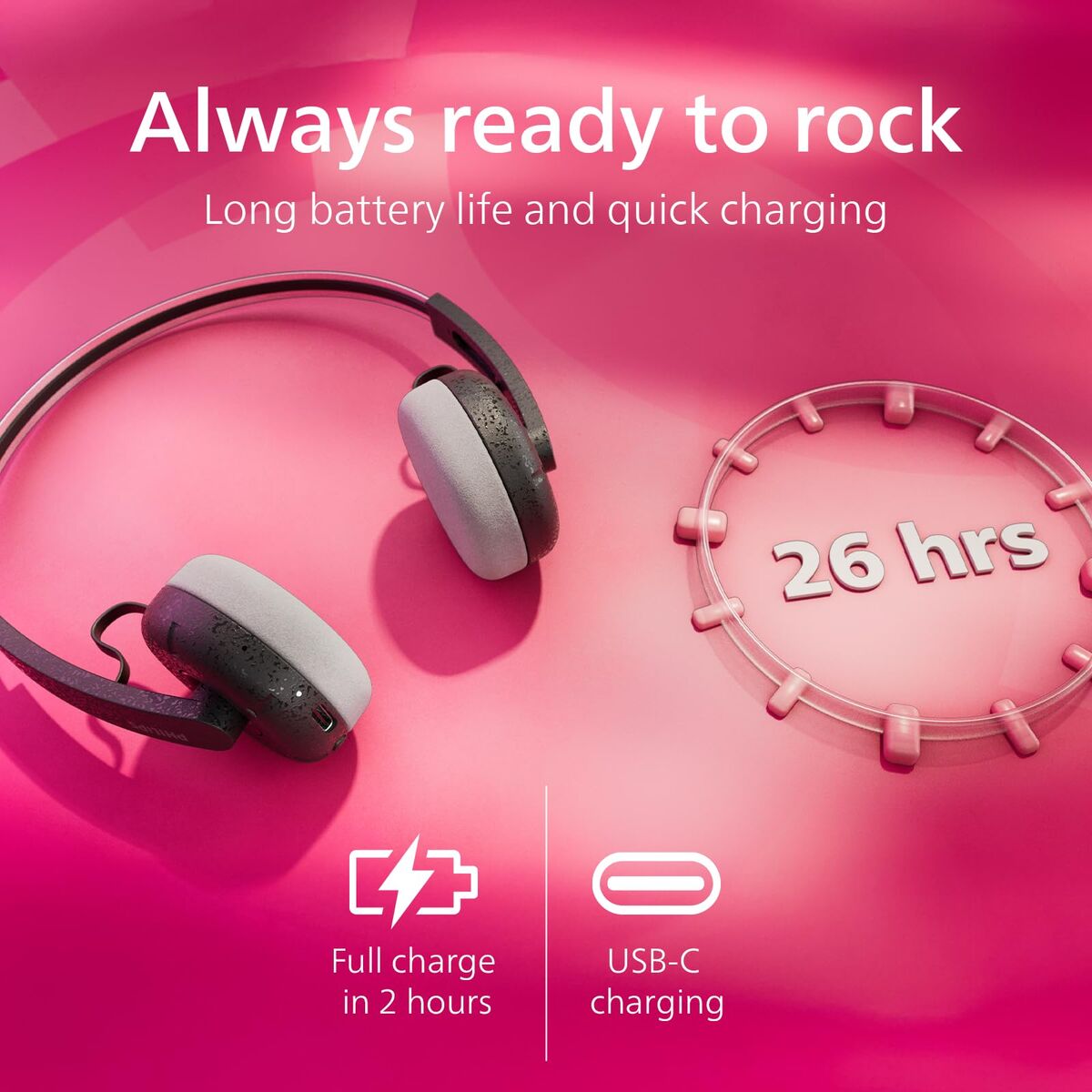 Căști Philips TAH2000BK Negru
