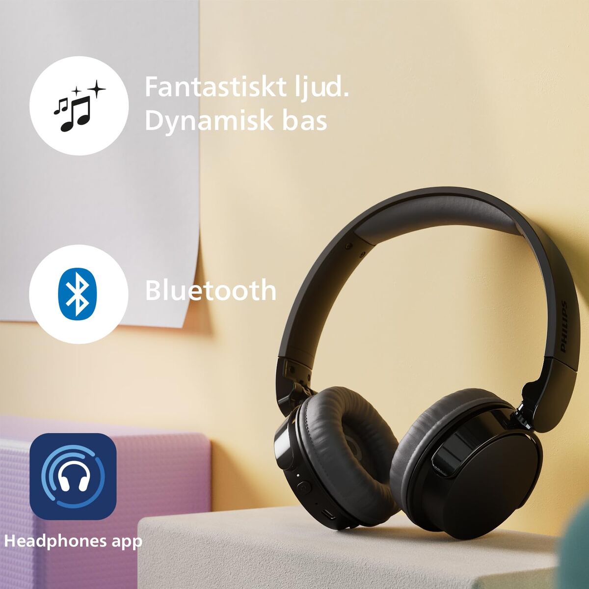 Căști Bluetooth cu Microfon Philips TAH3209WT Alb