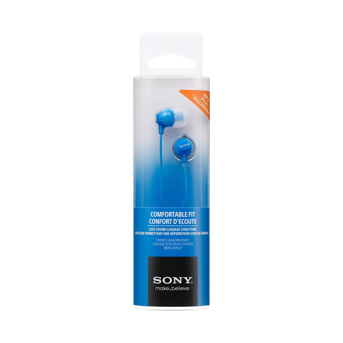 Căști Sony MDR-EX15LP Albastru
