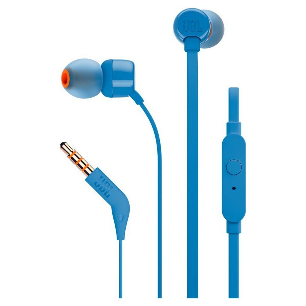 Căști cu Microfon JBL T110 Albastru