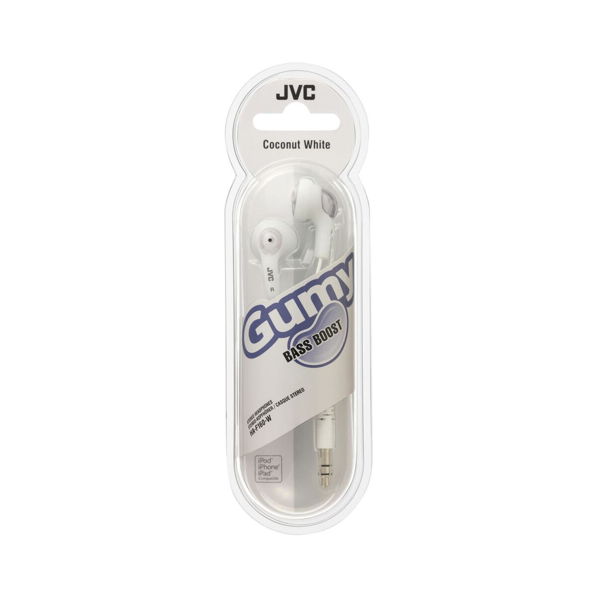 Căști JVC HA-F160-W-E Alb