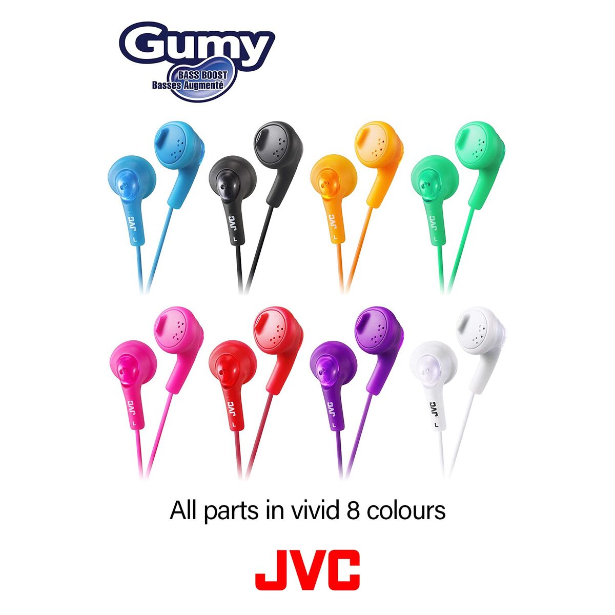 Căști JVC HA-F160-W-E Alb