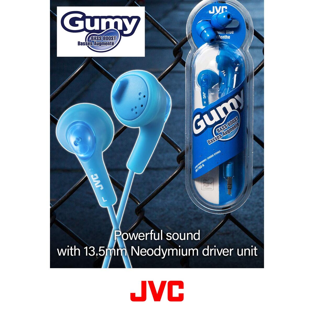 Căști JVC HA-F160-W-E Alb