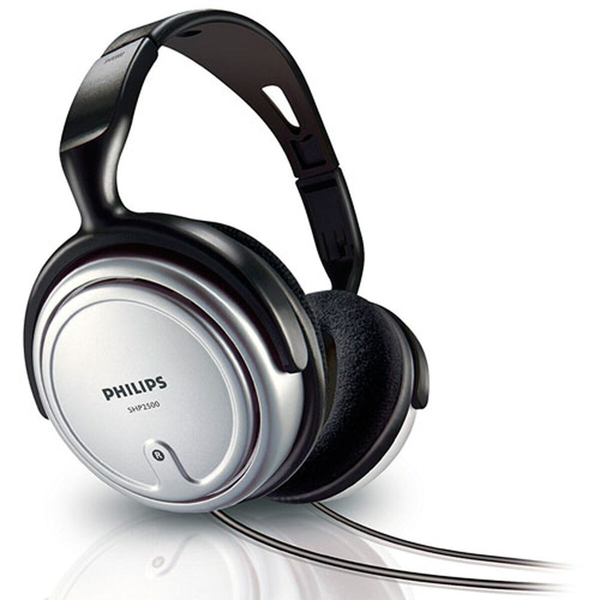 Căști cu Microfon Philips SHP2500/37 Negru Gri Cu cablu