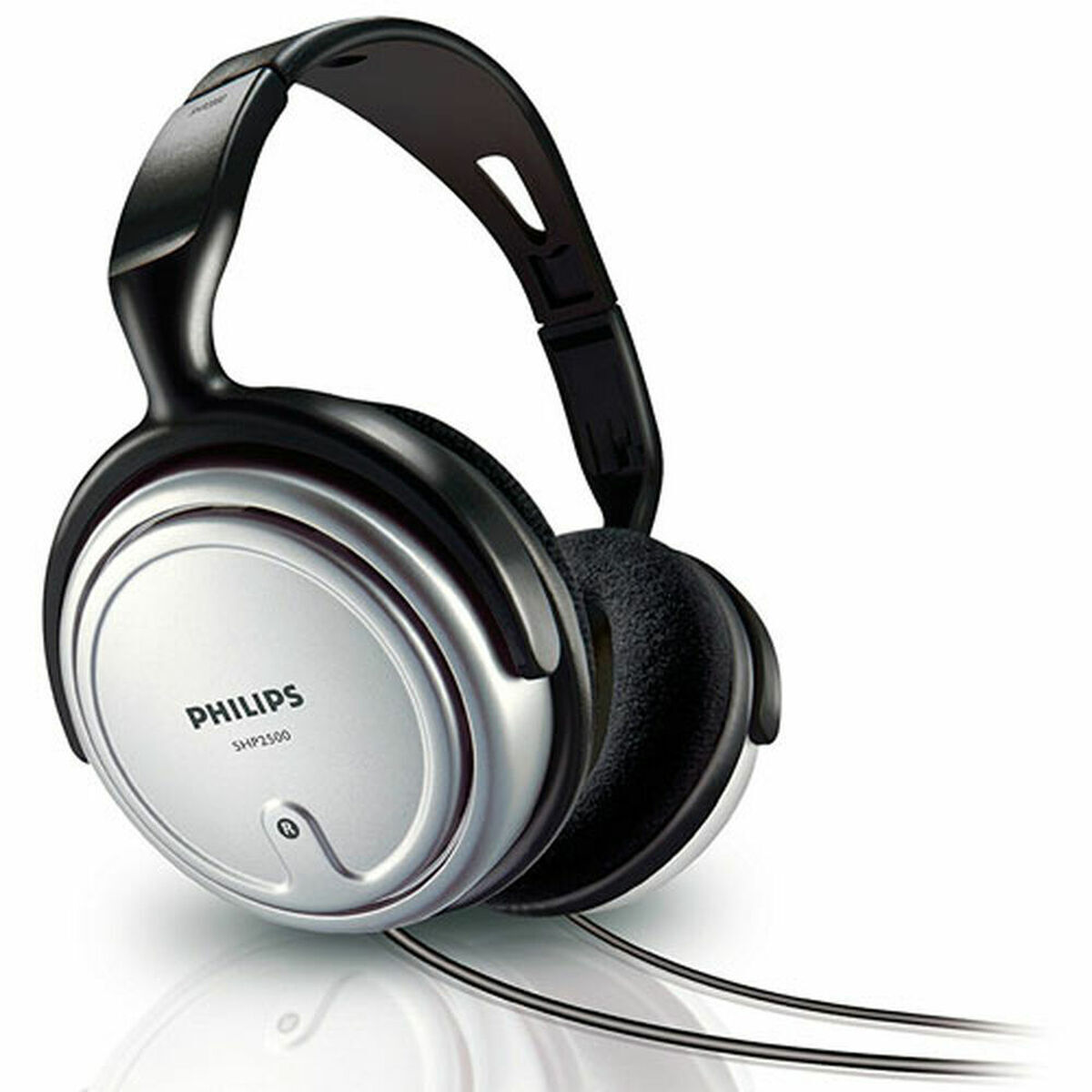 Căști cu Microfon Philips SHP2500/37 Negru Gri Cu cablu