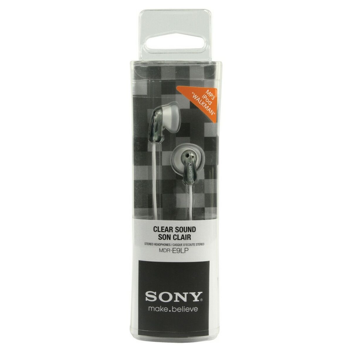 Căști Sony MDR-E9LP Alb Gri