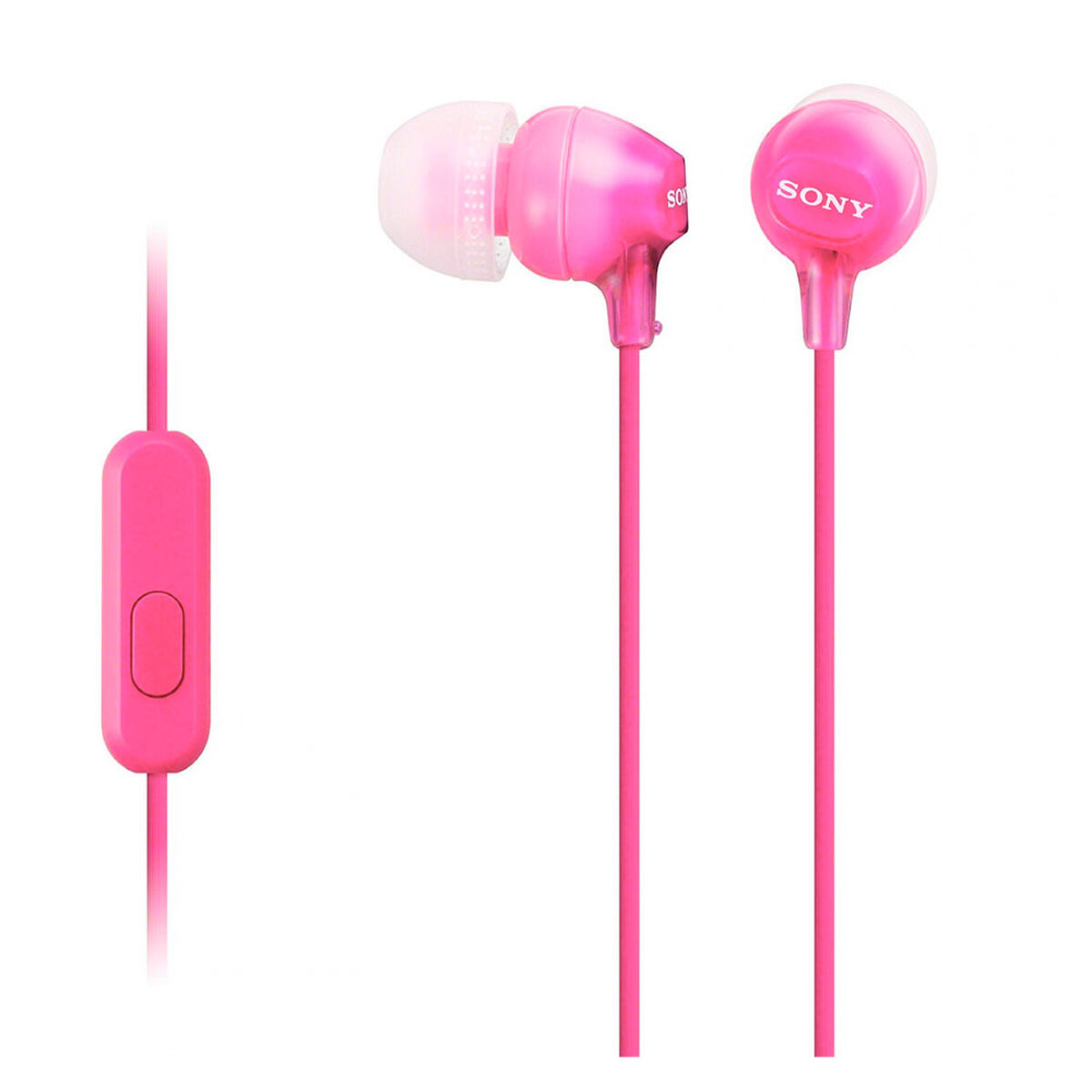 Căști cu Microfon Sony MDR-EX15AP Roz